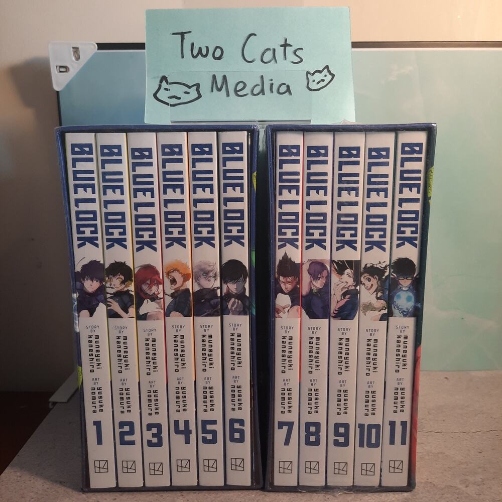 📚 Blue Lock Box Set Vol. 1-2 Official English Manga Bundle
